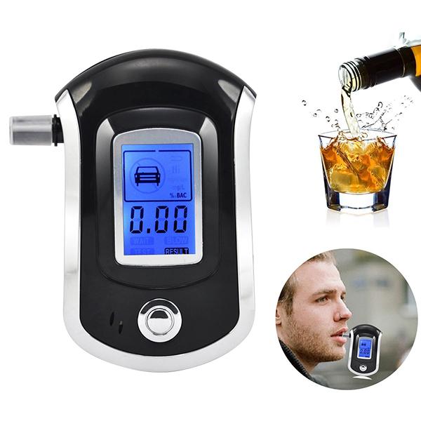 AT6000 Smart-Atem-Alkohol-Pr¨¹fvorrichtung Digital LCD Alkoholtester Analyzer
