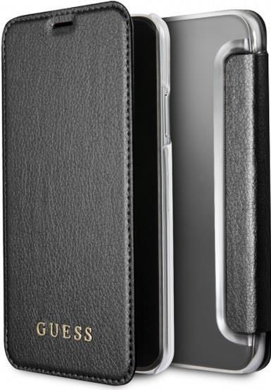 Guess Book Case Iridescent für Apple iPhone XR - black (GUFLBKI61IGLTBK)