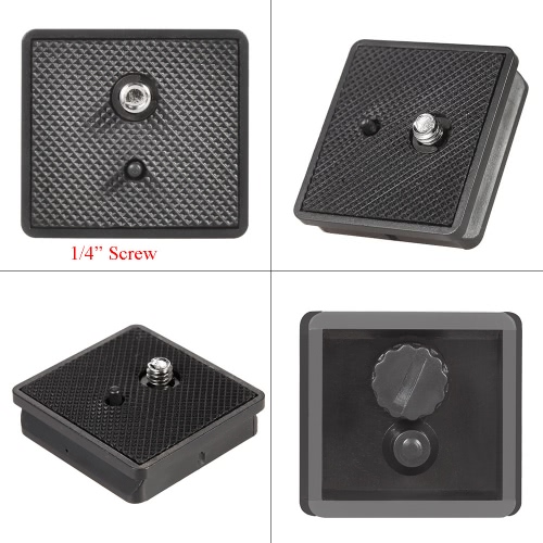 Anti-skid Quick Release Plate Mount Accessories Adapter 1/4