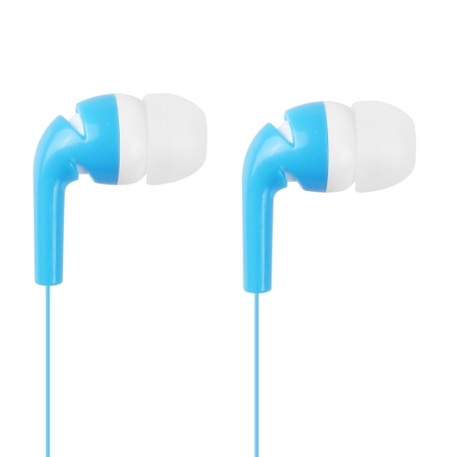 Estilo In-Ear auriculares estéreo Earbud auriculares para iPod iPhone MP3 MP4 Smartphone azul y blanco