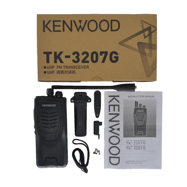 tk-3207g walkie talkie two way radio handheld transceiver uhf 5w long range analog civilian radios tk-3207