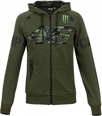 VR46 Racing Apparel Monster Dual Camp, zip hoodie