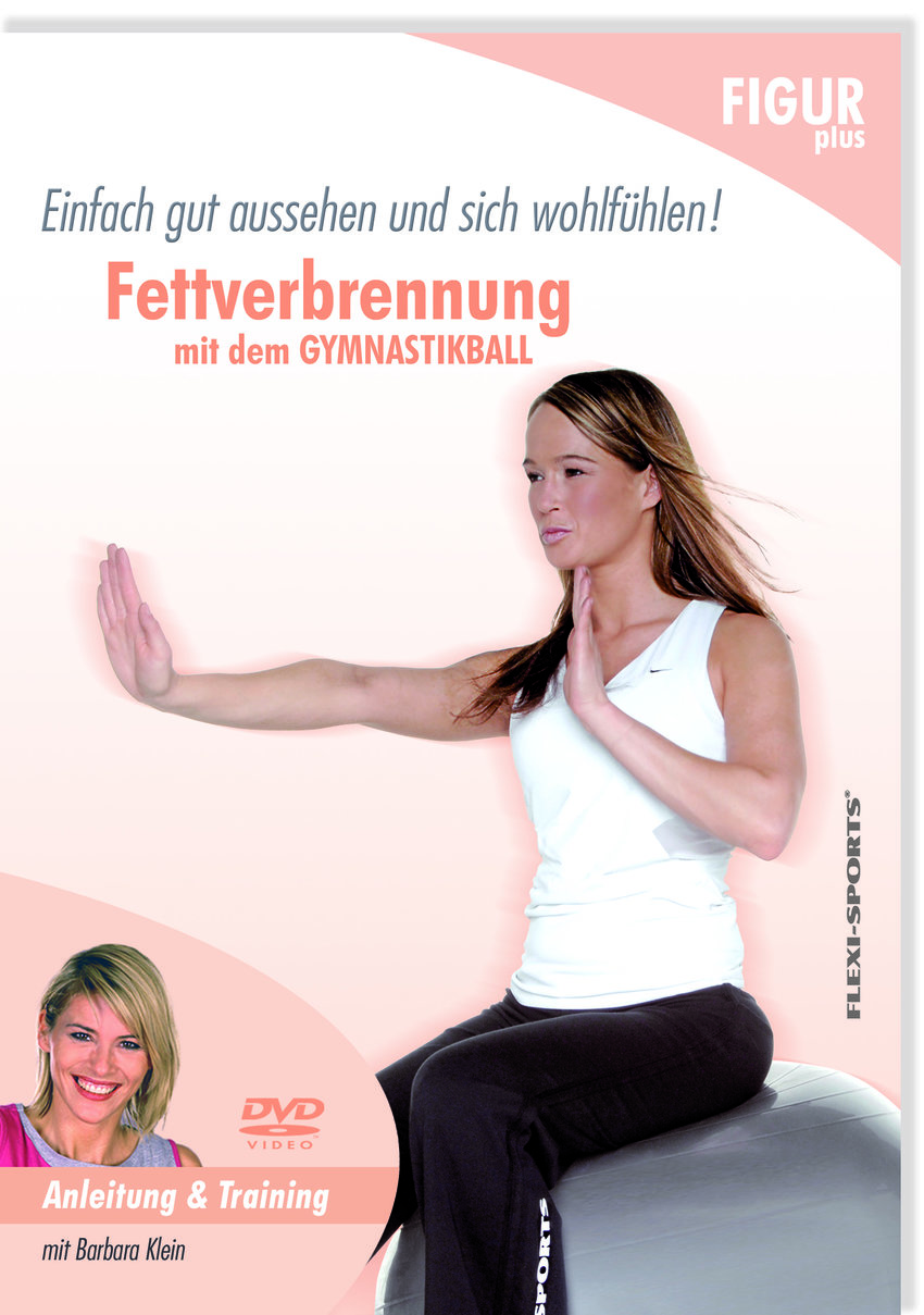 Fettverbrennung mit dem Gymnastikball DVD mit Barbara Klein