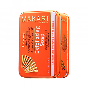 jabon Exfoliante Makari Extreme - Con Aceite De Zanahoria Y Argan