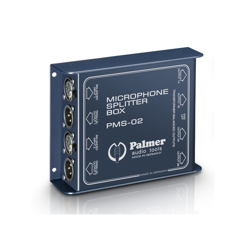 Palmer Pro PMS 02 - Mikrofon Splitter 2 Kanal
