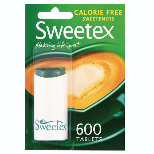 Sweetex Calorie Free Sweetener Tablets 600s