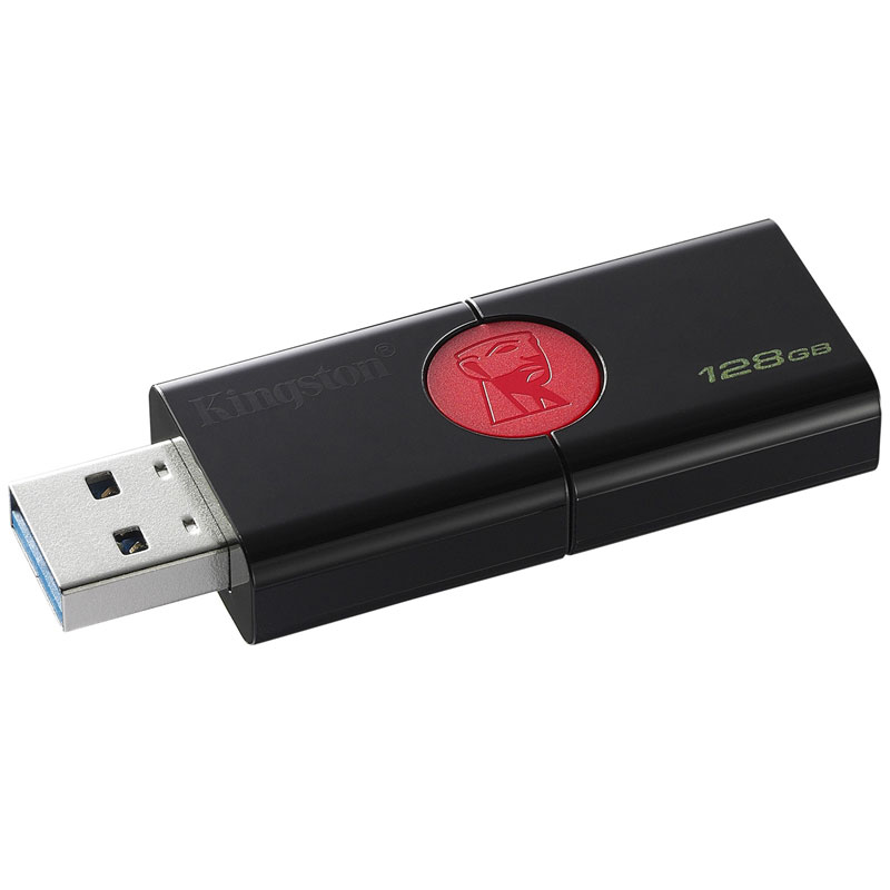 Kingston 128GB DataTraveler 106 USB 3.0 Flash Drive - 130MB/s