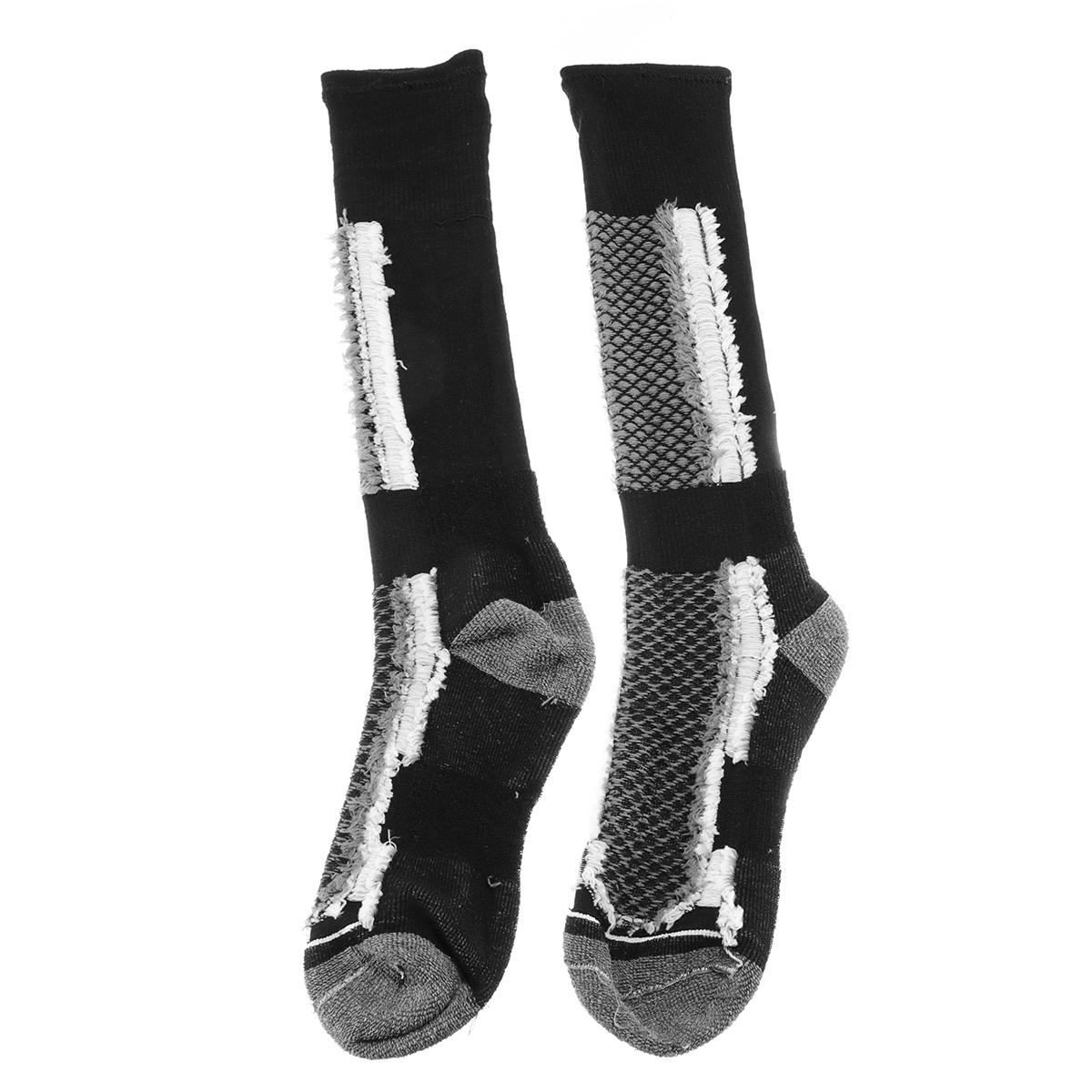 1 Paar Männer Lange Socke Wintersport Ski Snowboard Thermische Socken Dicke Baumwollsocken