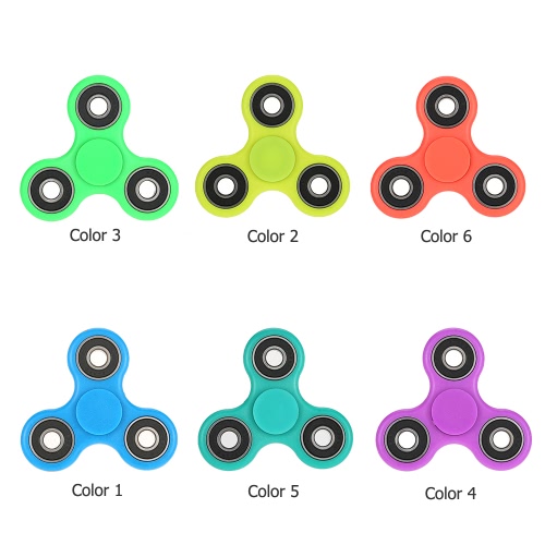 Tri Fidget Hand Finger Spinner Spin Widget Focus Toy High Quality Bearing EDC Pocket Desktoy Triangle Gift for ADHD Children Adults Luminous Glowing In The Dark Compact Relieve Stress Anxiety Boredom
