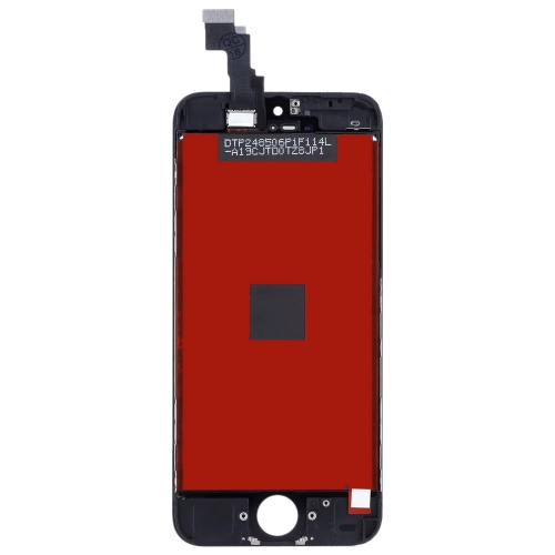 Outer LCD Capacitive Screen Multi-touch Digitizer Replacement Assembly Front Glass Replacement with IC for iPhone 5C