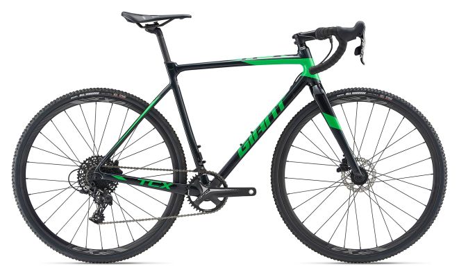 GIANT TCX SLR 2 X-Small Metallic Black Cyclocross Bike 2019