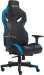 Voodoo Gaming Chair schwartz/blau (640-82)