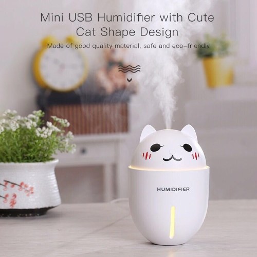 3 in 1 Multi-functional Portable Mini Humidifier Cute Cat Shape