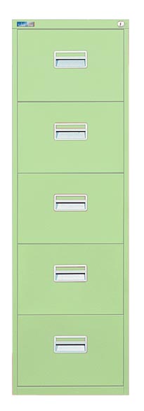 5 Drawer Peppermint Filing Cabinets