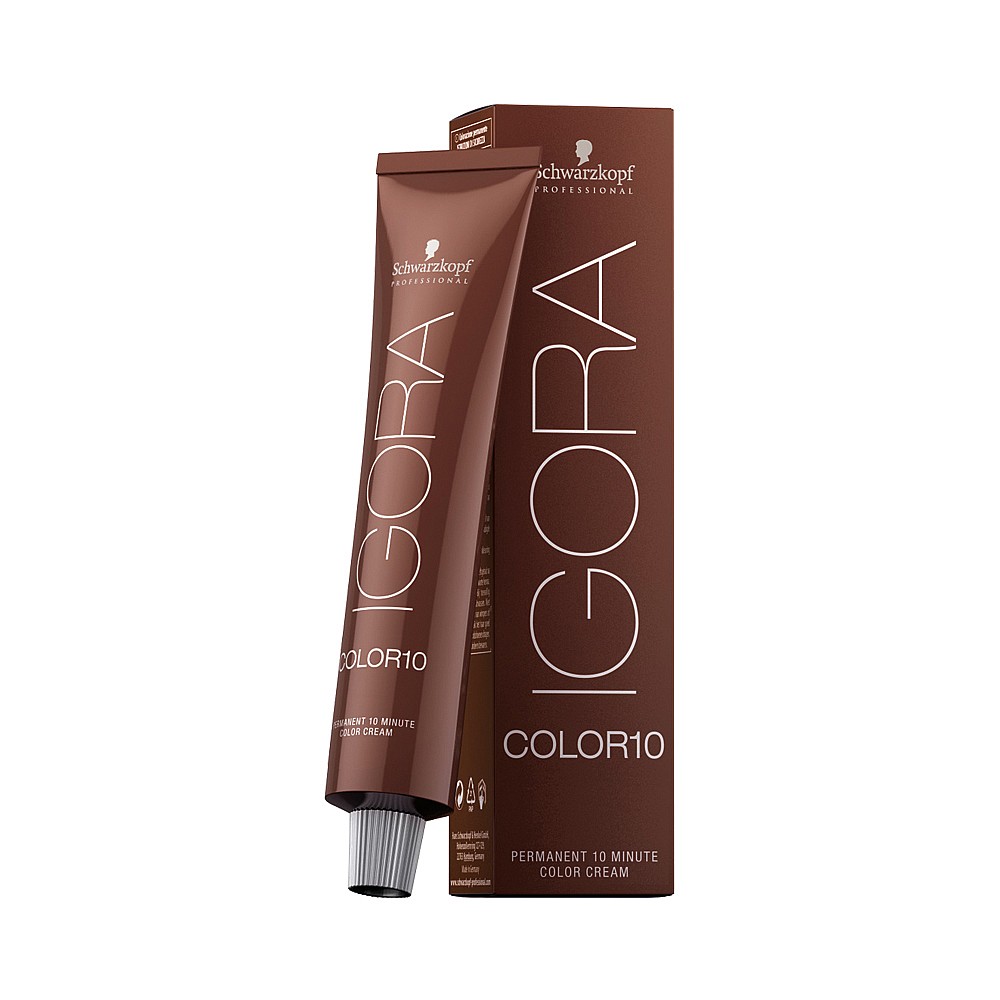 schwarzkopf professional igora color 10 permanent hair colour - 4-6 medium brown chocolate 60ml