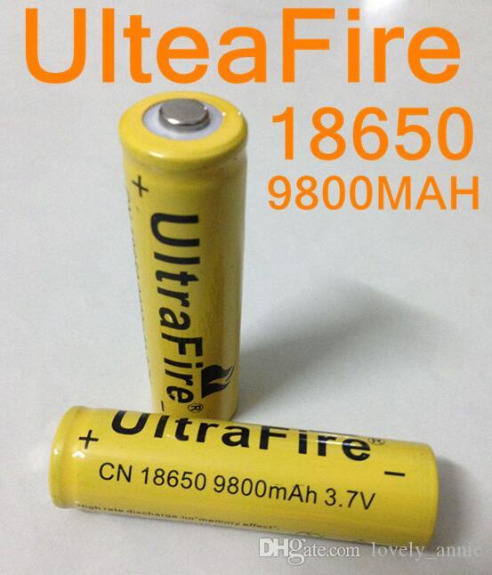 18650 battery 3.7V 9800mAh rechargeable lithium battery for Led flashlight litio battery cell FEDEX UPS