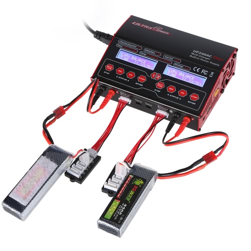 Original Ultra Power UP240AC DUO 240W 2in1 LiPo NIMH NiCd Battery RC Balance Charger Discharger