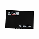 SUNWEIT@ 1 Input to 4 Output HDMI Splitter With Power Supply