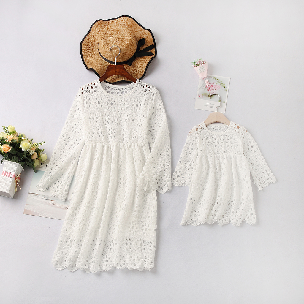 Sweet Lace dress for Mom and Me