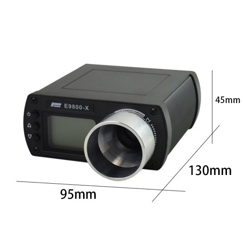Precisión E9800-X Probador de velocidad de disparo con pantalla LCD Chronoscope multifuncional portátil ligero de bajo consumo de energía