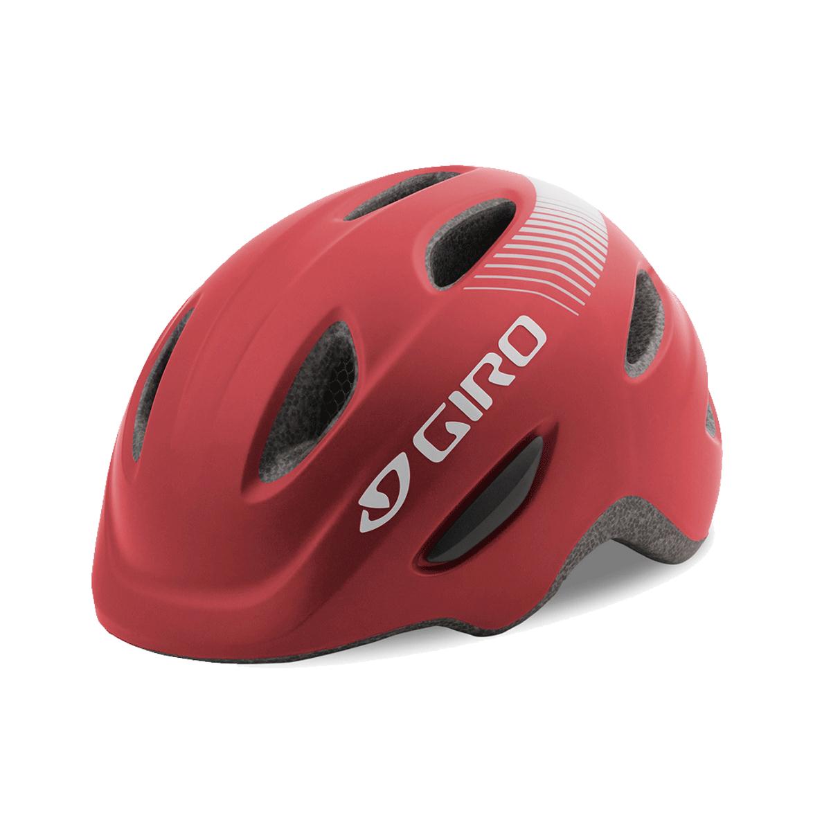 GIRO Scamp Youth Helmet 2018 Matt Dark Red S 49-53cm