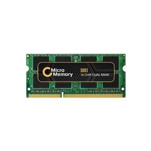 MicroMemory - DDR3 - 4 GB - SO DIMM 204-PIN - 1600 MHz / PC3-12800 - ungepuffert - non-ECC - für Toshiba Satellite C855, C870, L850, L855, L875, P850, P870, Satellite Pro L870