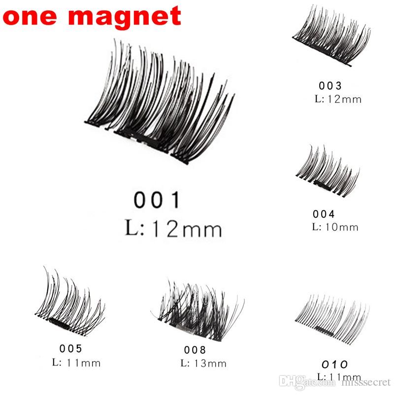 Magnetic Eyelashes 3D Curl Eye Lash False Magnet Eyelashes Extension 3d eyelash magnetic eye lashes for beauty eye makeup dropshipping