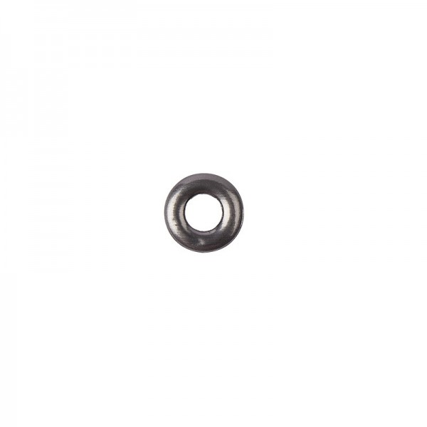 Hot-Fix Ring-Nieten zum Aufbügeln, Ø 10mm, silbergrau, 100 Stück