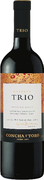 Concha y Toro Trio Reserva Cabernet Sauvignon Cabernet Franc Syrah Jg. 2015-17 Chile Ch. Sonstige Concha y Toro