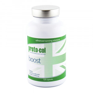 Proto-col Boost - Natural Tanning Formula With Vitamins & Minerals - 120 Capsules
