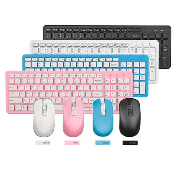 Multifunction English Photoelectric Wireless Keyboard Mouse Set For Office