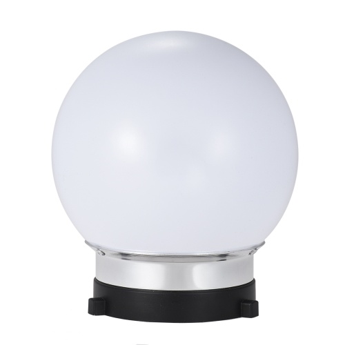 7inch Spherical Monolight Diffuser Ball with Bowens S-type Mount for Studio Lighting Flash