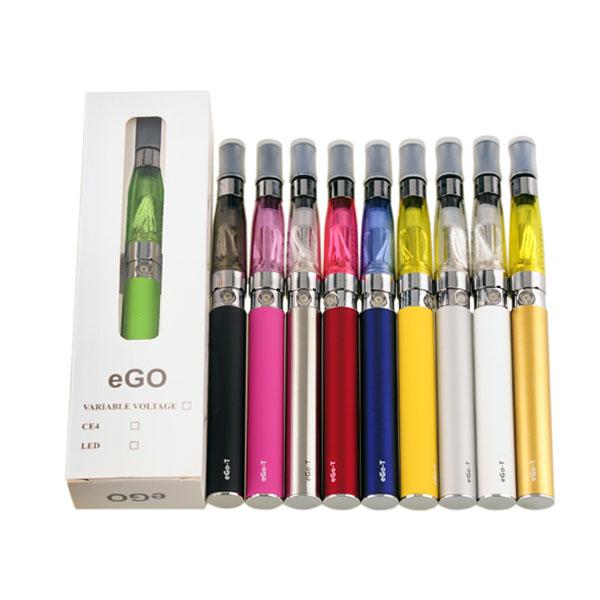 2015 Electronic Cigarette eGo-t CE4 single Starter Kits ego-t 650mAh/900mAh/1100mAh battery usb charger eGo-t CE4 Kit 0211123