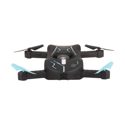Attop XT-3 0.3MP Cámara Wifi FPV Drone Plegable Sin Cabeza Modo Altitud Mantenga G-sensor Quadcopter