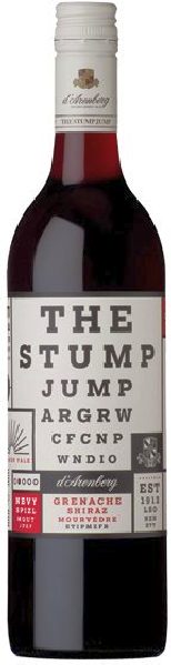 d Arenberg The Stump Jump GSM Jg. 2016 Cuvee aus 62 Proz. Grenache, 20 Proz. Shiraz, 18 Proz. Mourvedre im Holzfass gereift Australien Mc Laren Vale d Arenberg