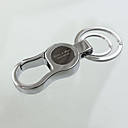 Stainless Steel Key Ring pour hommes personnalisés (Set of 6)