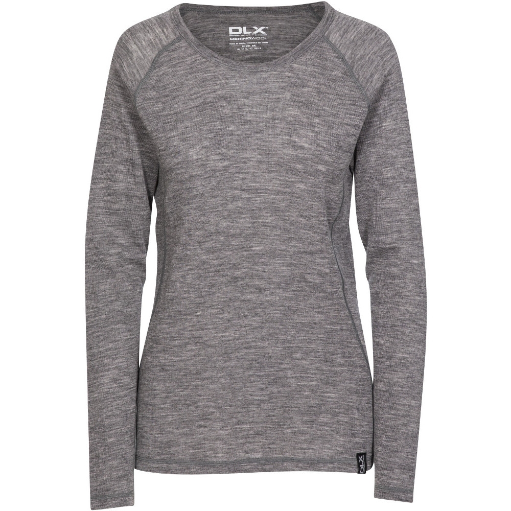 Trespass Womens/Ladies Libra Merino Wicking Long Sleeve Base Layer Top 8/XS - Bust 32' (81cm)