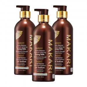 Locion Makari Exclusive - Piel Radiante Y Joven - 3 Packs Ahorra 10%