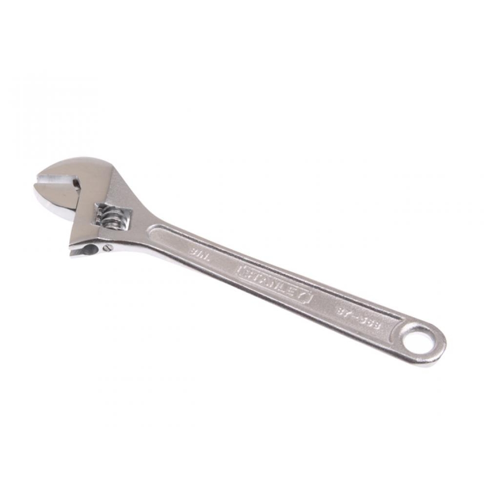 Stanley Chrome Adjustable Wrench 8in200mm 0-87-368