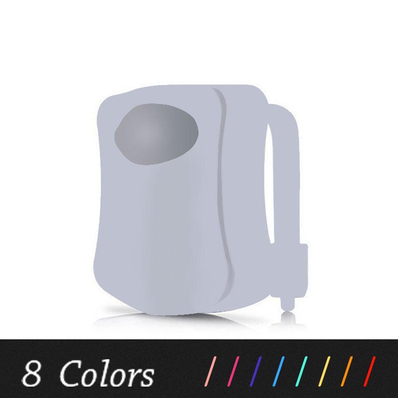 8 Colors Toilet Night Light LED Sensor Motion Activated Toilet Bathroom Washroom Night Lamp Toilet Bowl Light Sensor Seat Nightlight