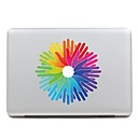 skinat extraíble encantadora hermosa pegatina tableta colorida forma de la mano y un ordenador portátil para el parachoques para 11,260x270mm macbook