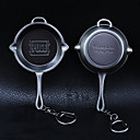 PUBG Level 3 Pan Keychain Charm Creative / Cool Metal Universal
