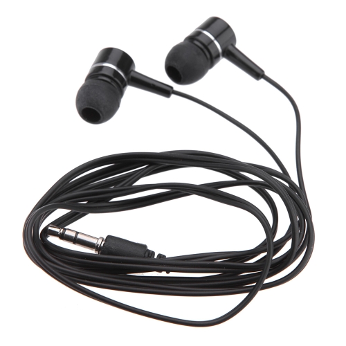 En la oreja del pistón auricular Binaural auriculares estéreo con auriculares escuchando música para iPhone HTC Smartphone MP3