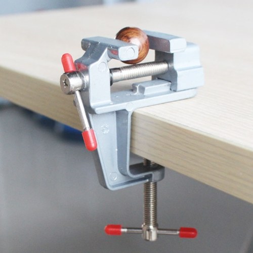 Miniatura de aluminio pequeña Hobby Clamp en mesa Mini herramienta multifuncional