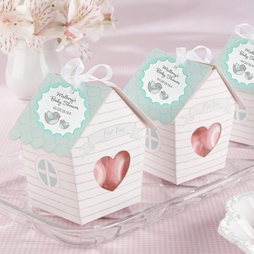 20PCS Sweet Mini Love House Wedding Candy Boxes
