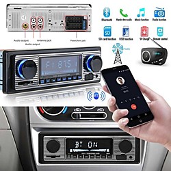 Bluetooth Vintage Car Radio MP3 Player Stereo USB AUX Classic Car Stereo Audio Car MP3 Player MP3 / SD / USB Support / DAB for universal Support Lightinthebox