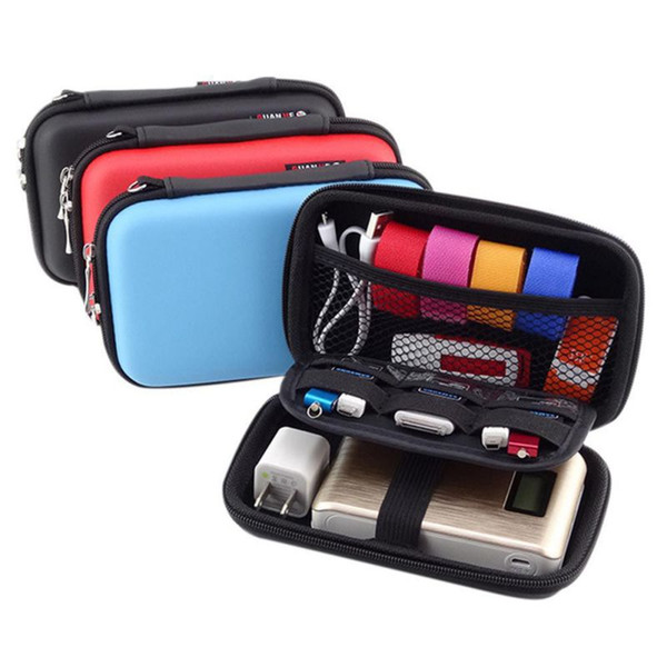 new mini portable digital products pouch travel storage bag for hdd, u disk, usb flash drive, earphone, data cable, bank card