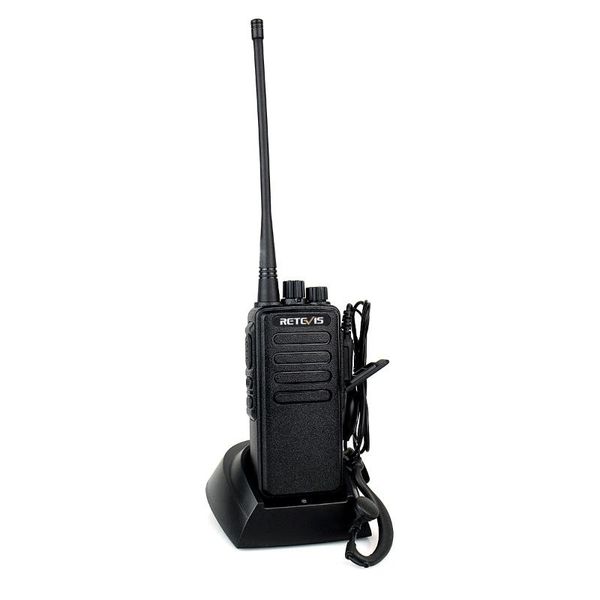 Walkie Talkie High Power 10W Professional Retevis RT1 VHF (or UHF) VOX 3000mAh Two Antenna Way Radio Transceiver Comunicador