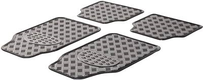 cartrend Fußmatte (universell) universal Gummi (L x B x H) 71 x 46 x 3.5 cm Carbon 7730055 (7730055)