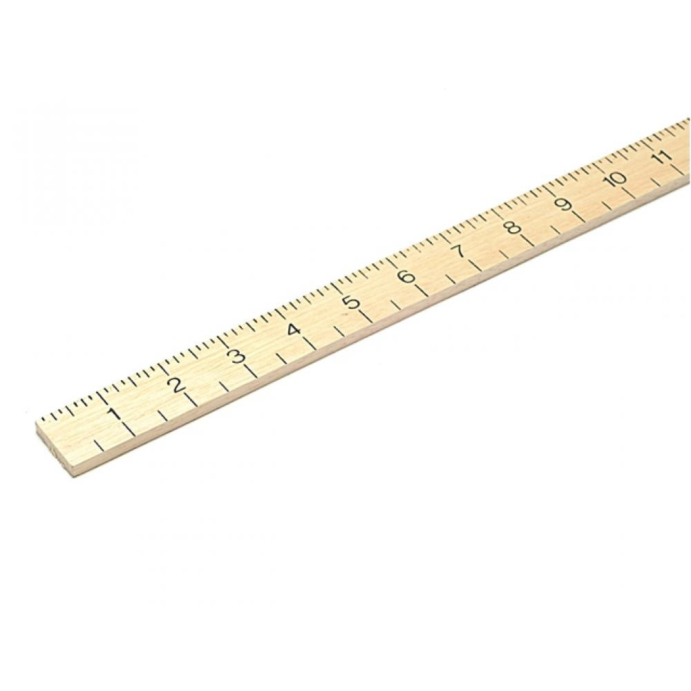 R.S.T. Hardwood Metre Stick Plain RMS670